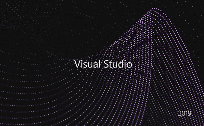 Visual Studio 2019 スプラッシュ