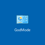 GodMode（神モード）名前が表示されたアイコン