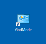 GodMode（神モード）アイコンを変更したショートカットファイル